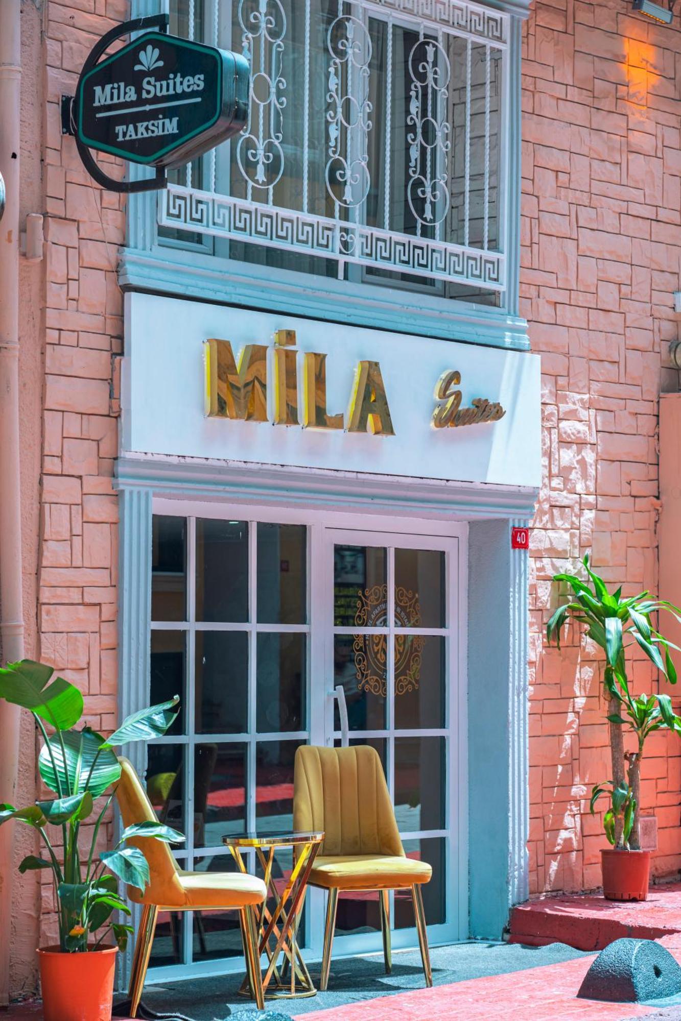 Mila Suites Taksim Istanbul Exterior foto