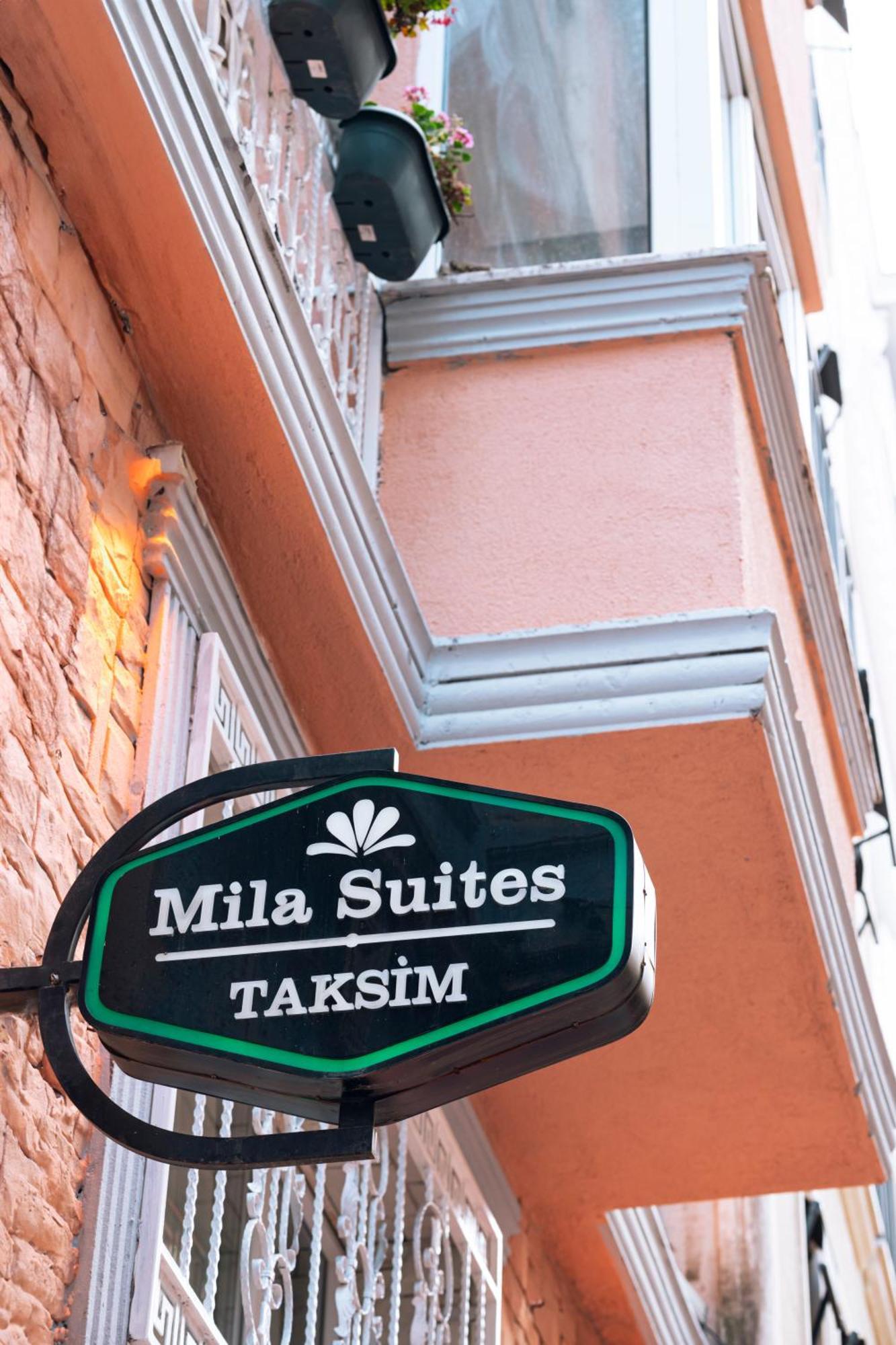 Mila Suites Taksim Istanbul Exterior foto