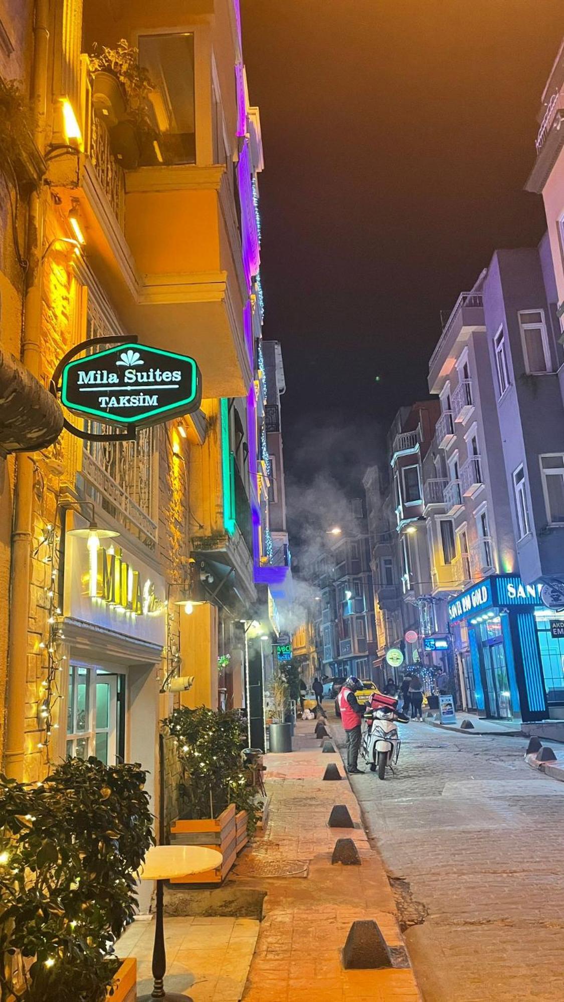 Mila Suites Taksim Istanbul Exterior foto